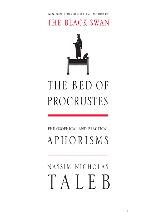 Title details for The Bed of Procrustes by Nassim Nicholas Taleb - Wait list